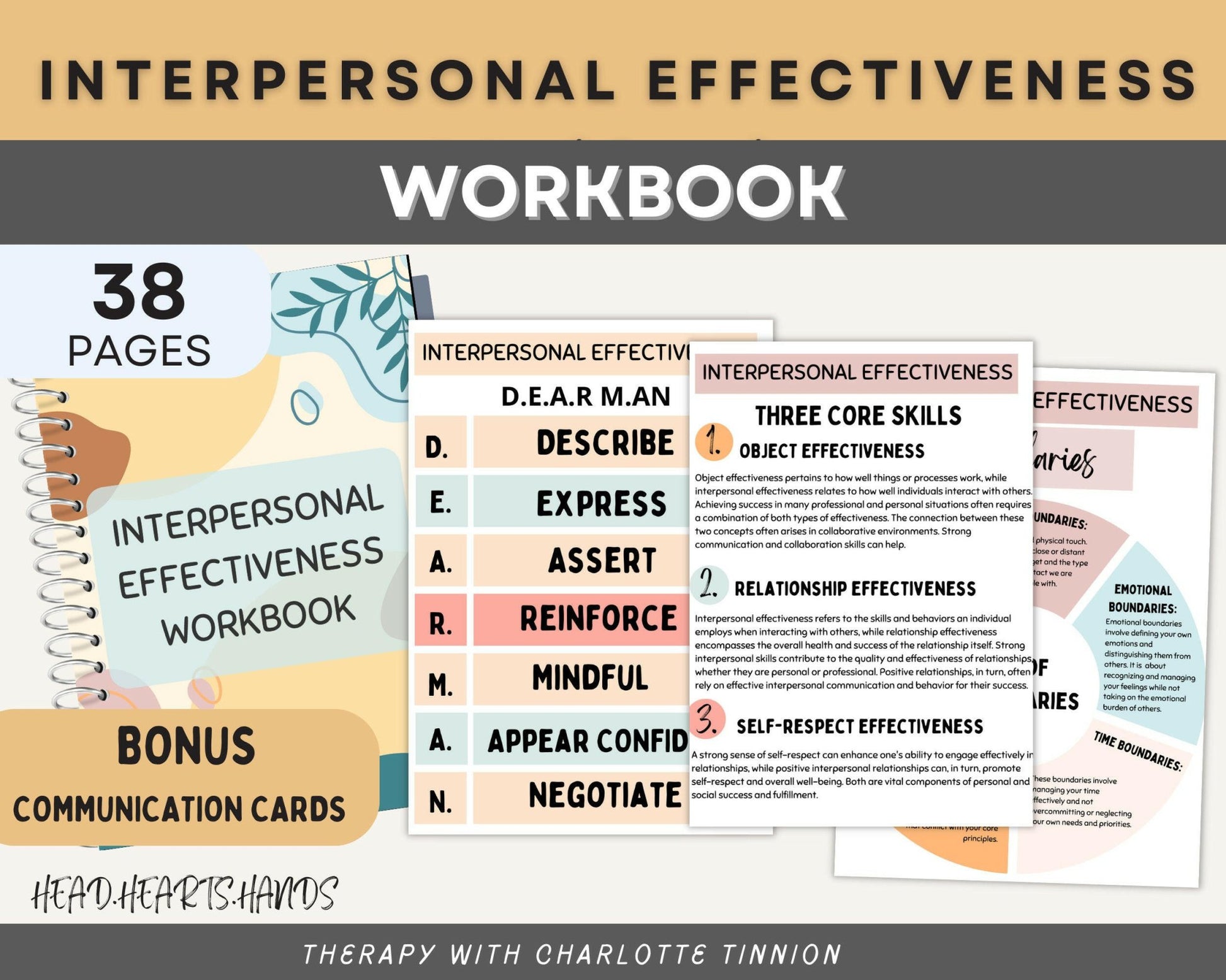 Improve your Interpersonal Effectiveness with bonus communication cards.