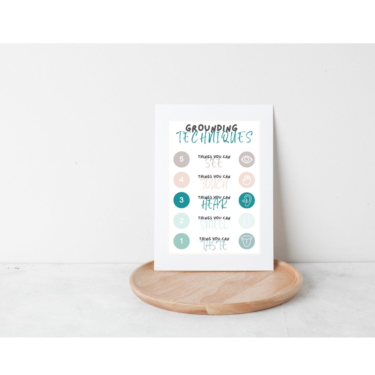 Mindfulness Breathing Toolkit: Flashcards & Posters