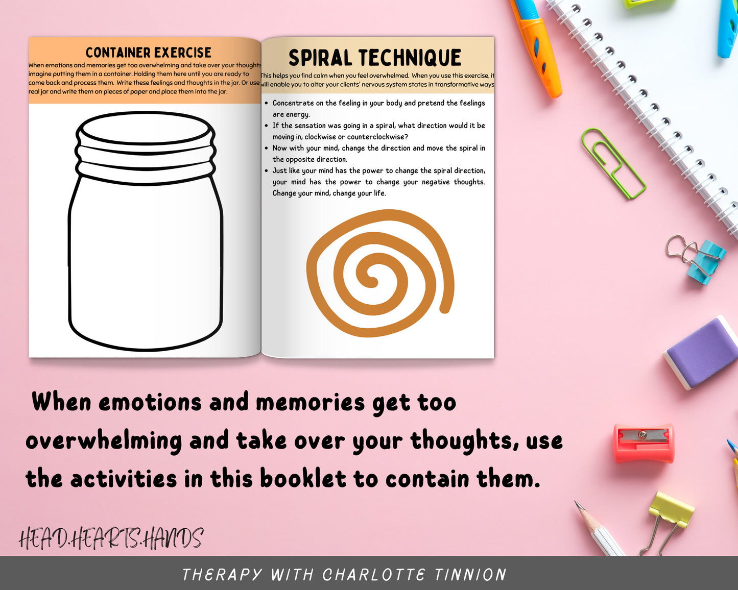 EMDR Workbook for Kids: Trauma Healing Resources.