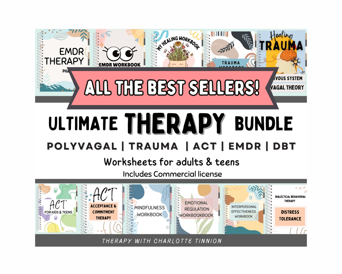 Our Mega Therapy Bundle Best Seller.