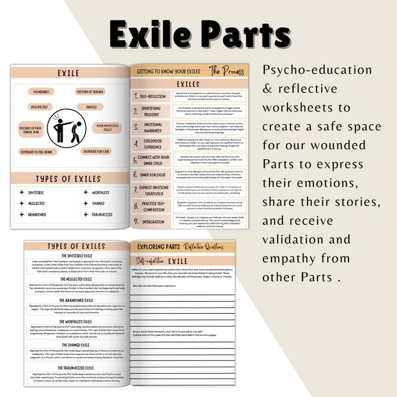 Learn more about the Exile Parts in Internal Family systems