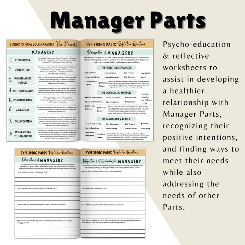 Internal Family Systems Manager parts assistance