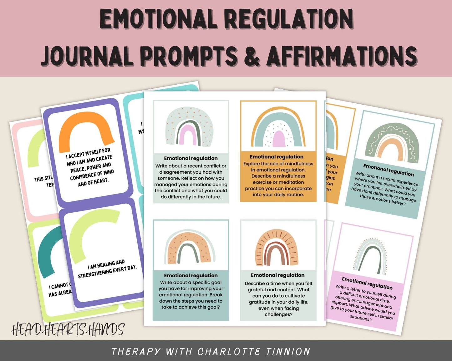 DBT Emotional Regulation Toolkit: Worksheets & Skills - Digital Prints