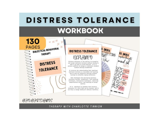 Distress Tolerance & DBT Journal Bundle: Emotional Regulation - Digital Prints