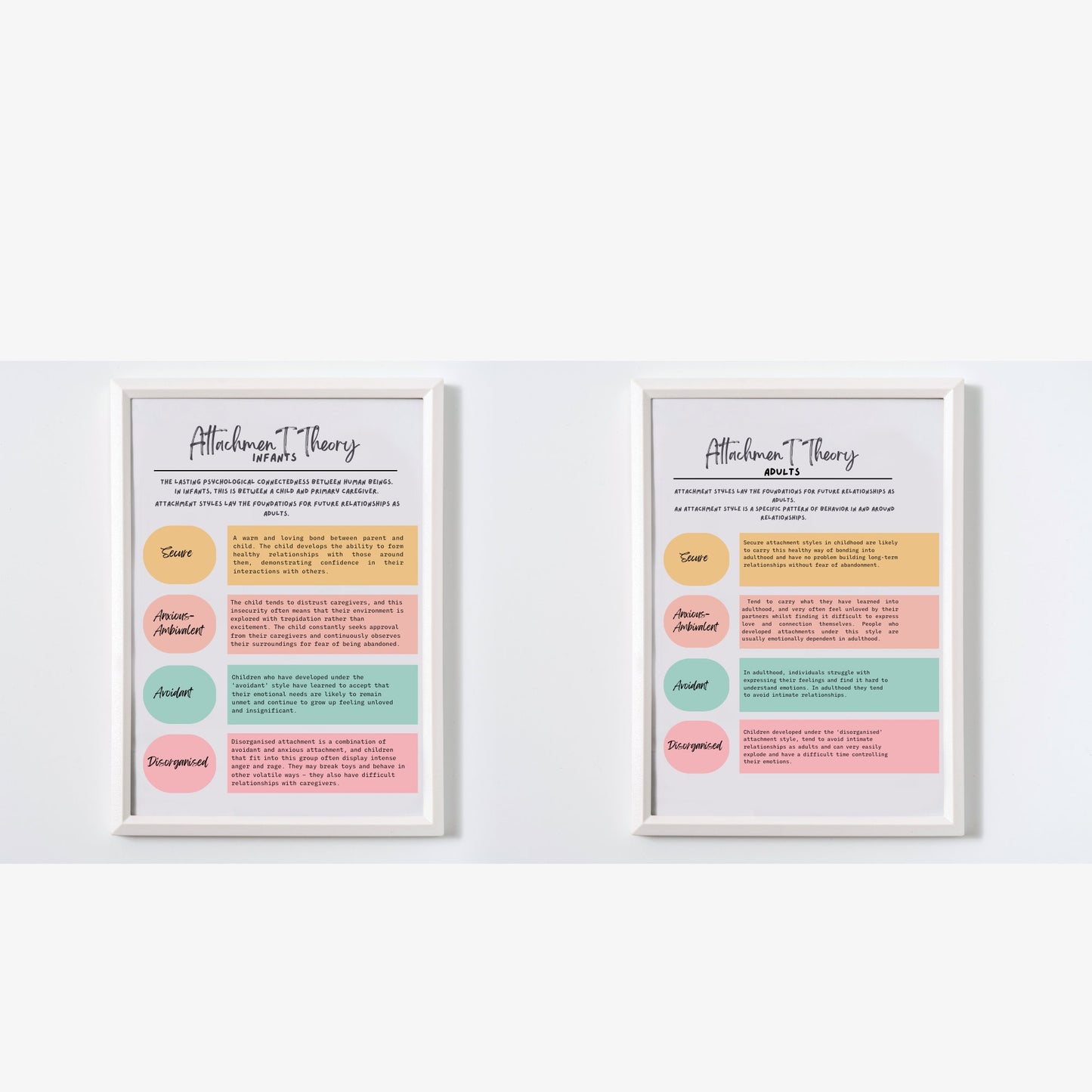 Therapy & Mental Health Poster Bundle: Office Decor