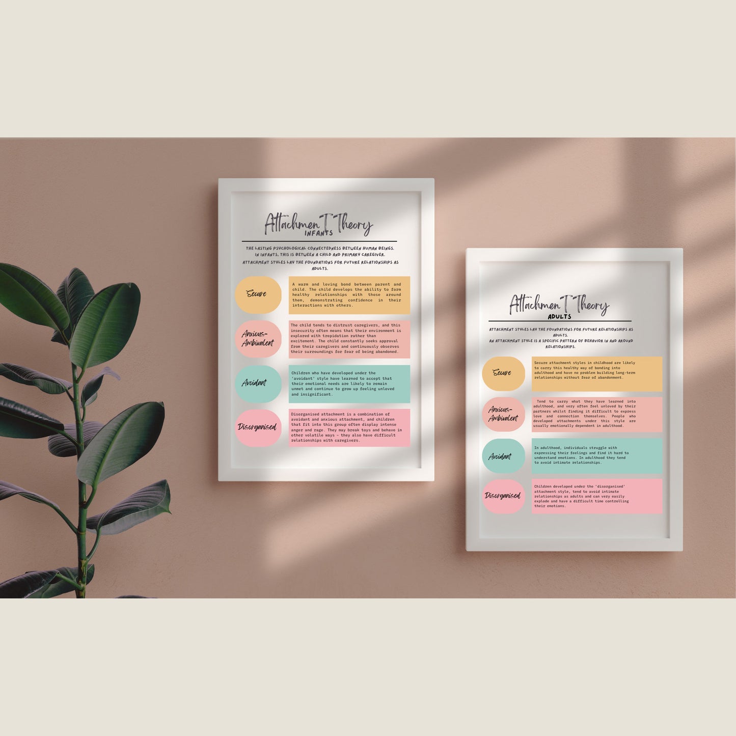 Therapy & Mental Health Poster Bundle: Office Decor