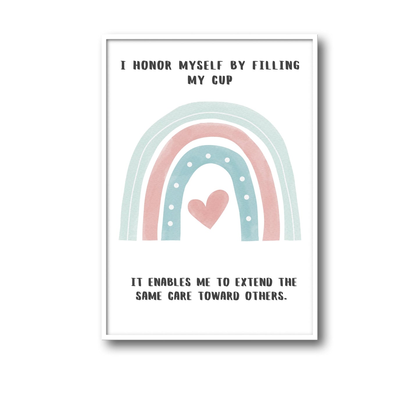 Therapist Affirmation Wall Art: Office Decor