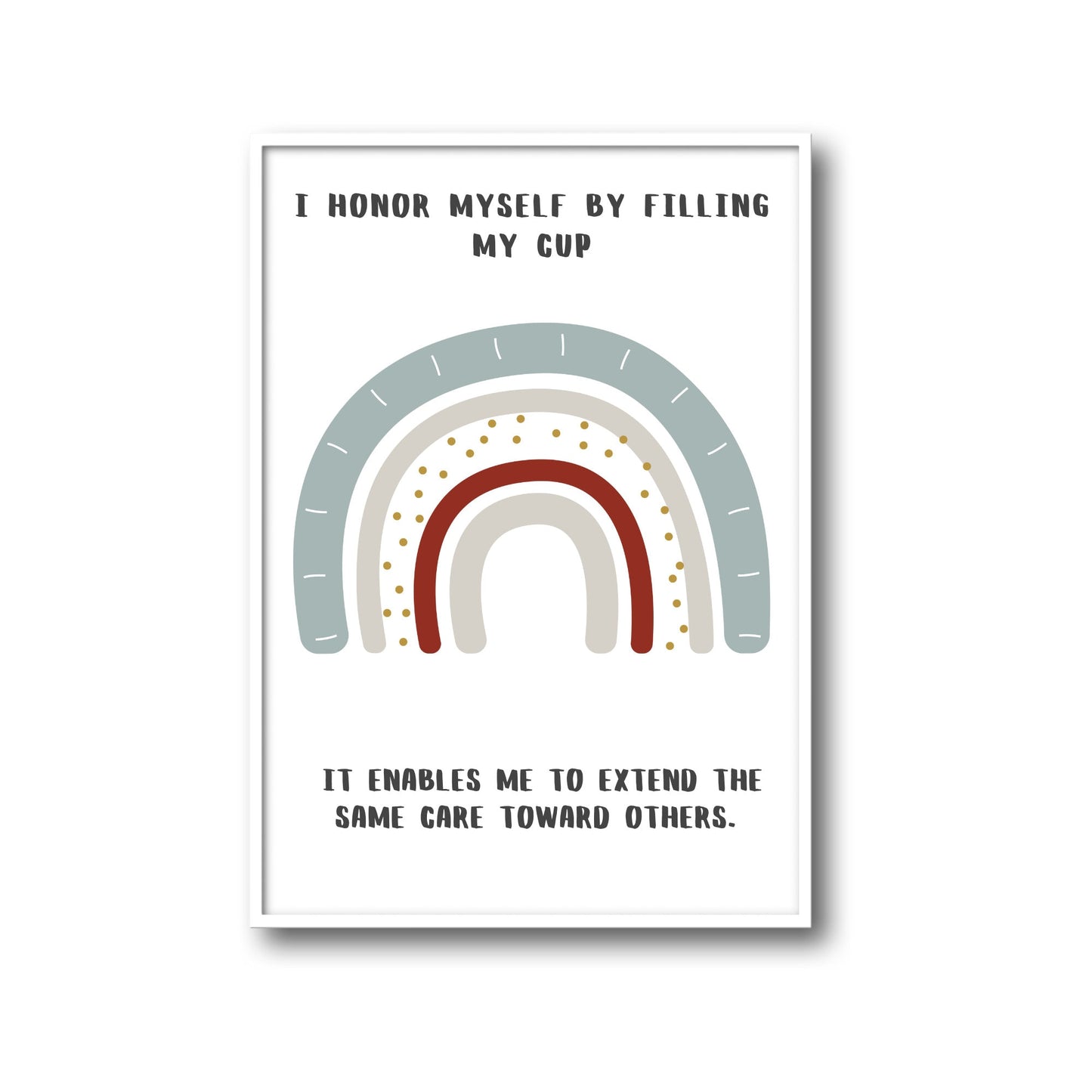 Therapist Affirmation Wall Art: Office Decor