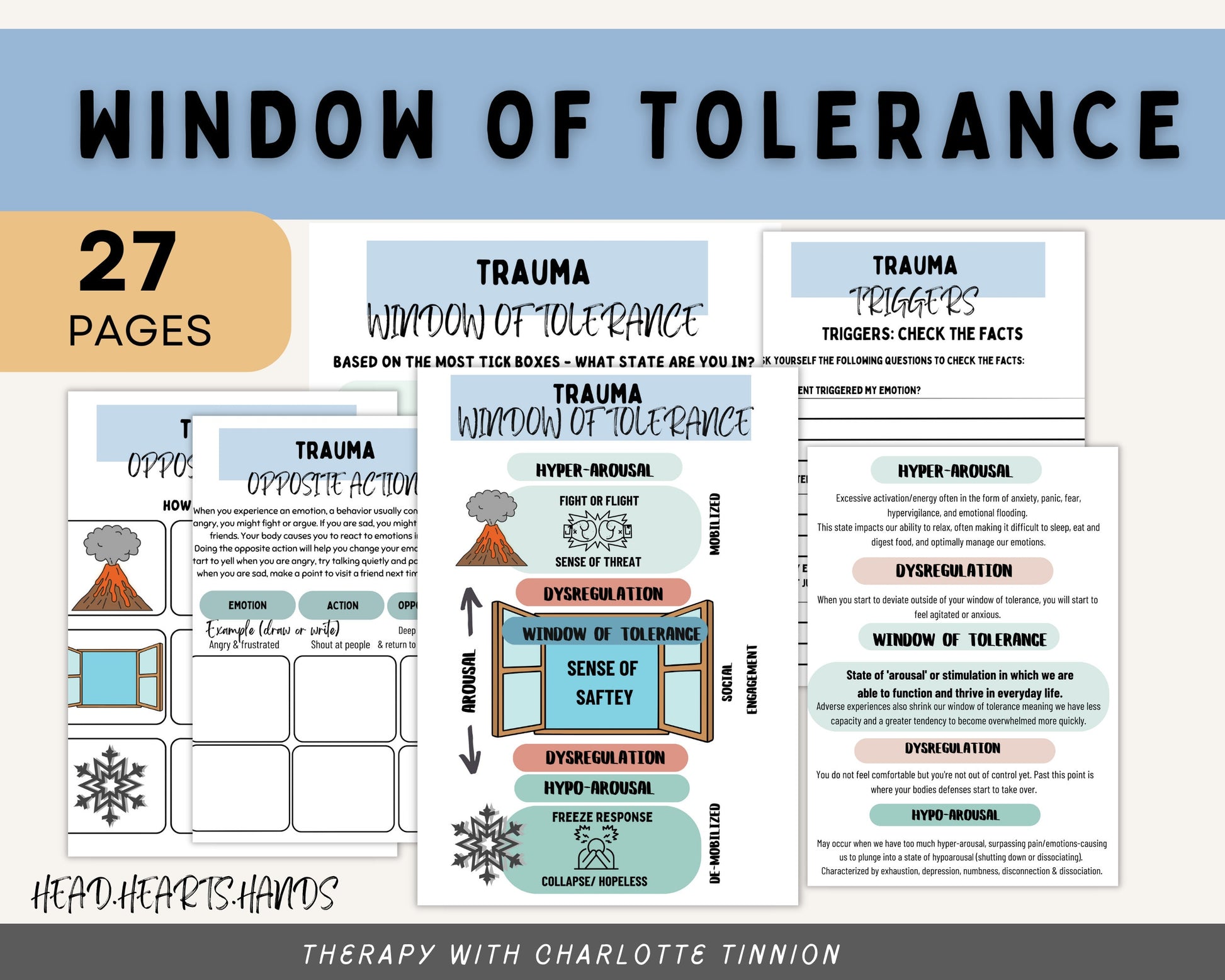 The Window of Tolerance Toolkit: Trauma & Emotional Regulation.