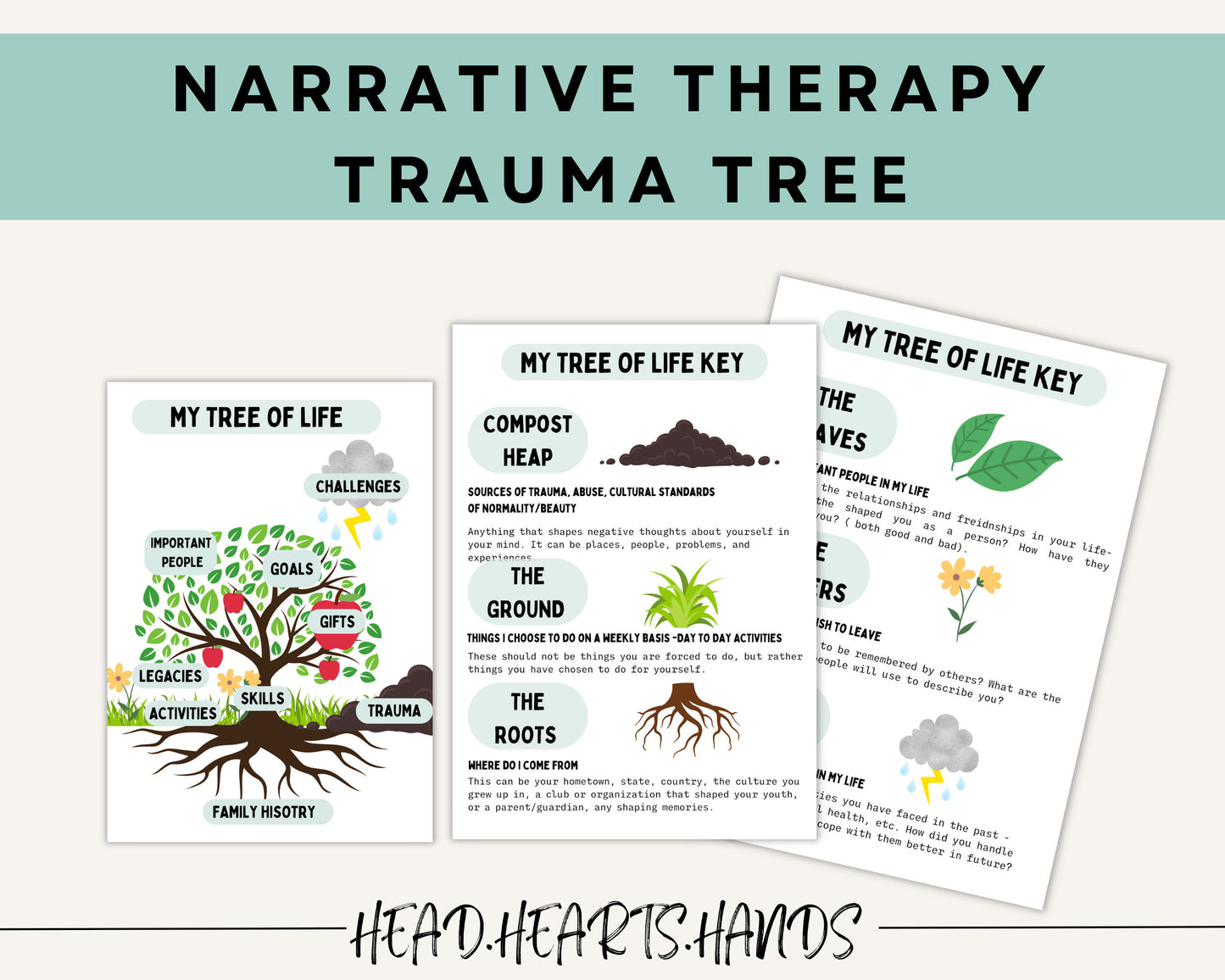 Trauma Toolkit: Worksheets, Therapy & Healing.