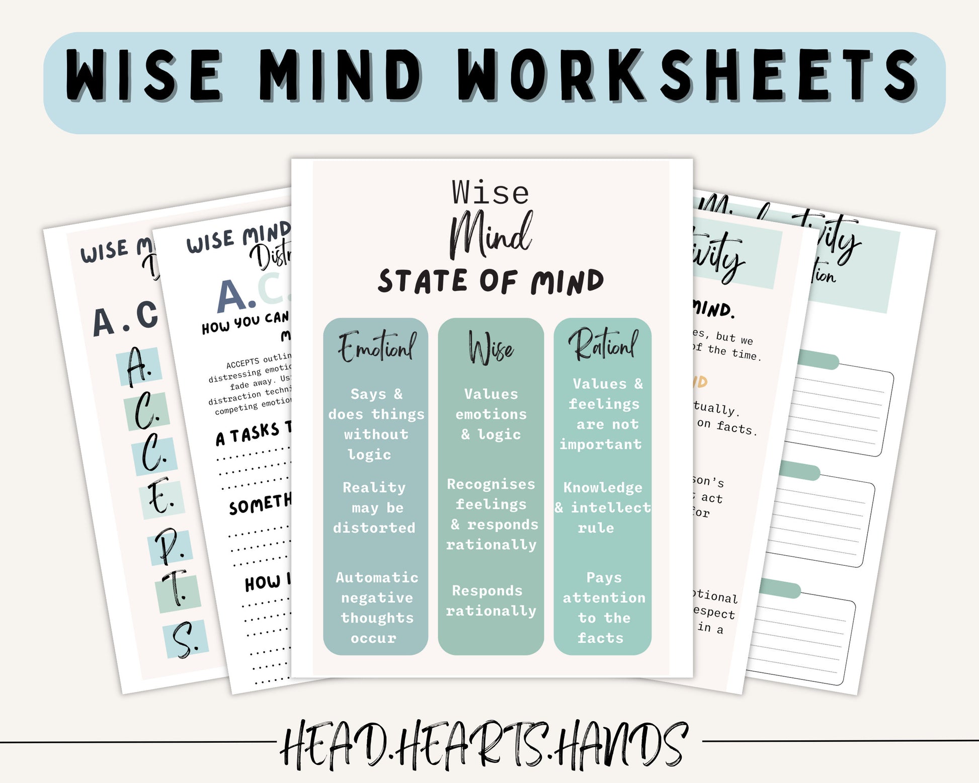 Wise Mind & DBT Toolkit: Mindfulness & Emotional Response.