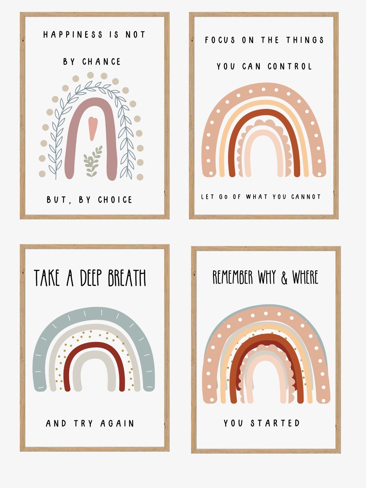 Motivational Therapy Poster Pack: Office Decor.