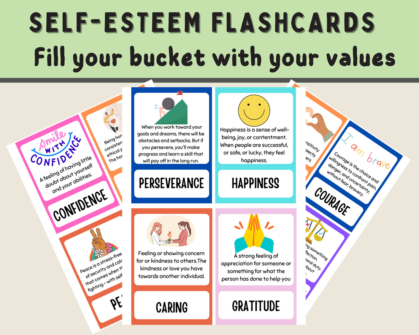 Self-Esteem Toolkit for Kids: Worksheets & Affirmations.