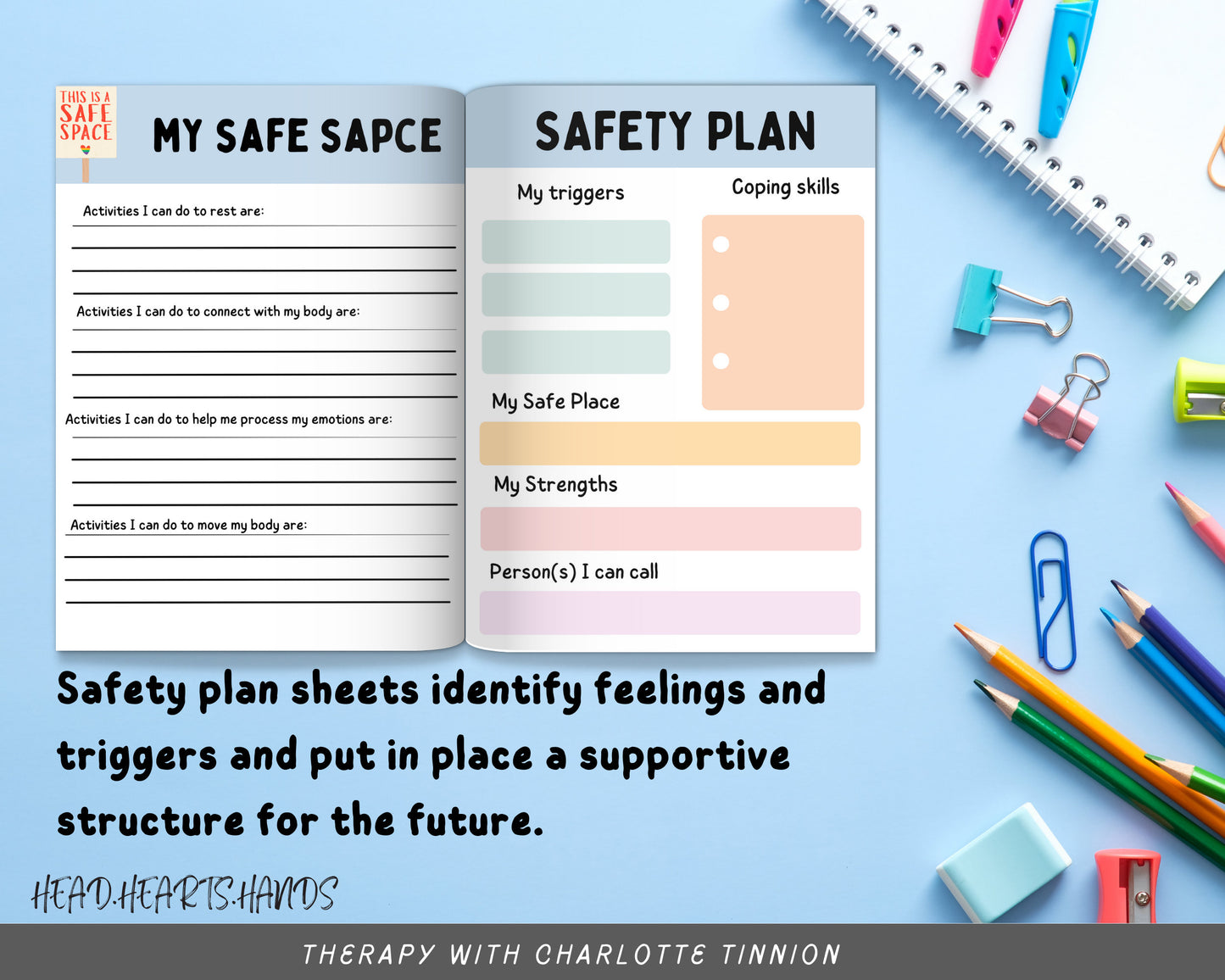 Kids Trauma Workbook: Narrative Therapy & Safety Plan.