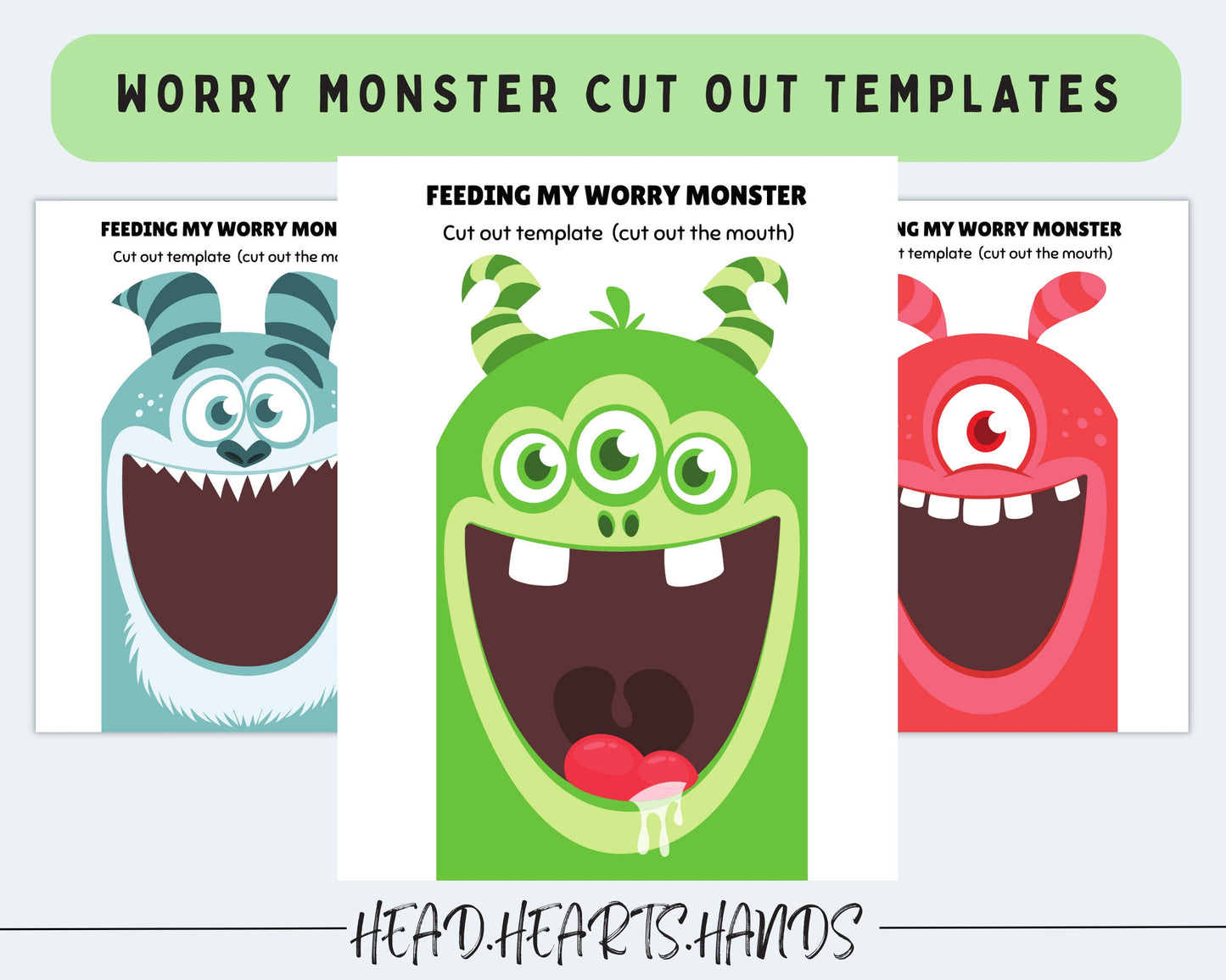 Worry Monster Toolkit for Kids: Anxiety Relief & SEL.