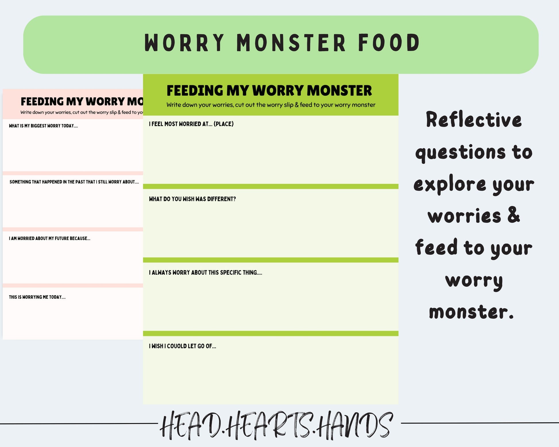 Worry Monster Toolkit for Kids: Anxiety Relief & SEL.