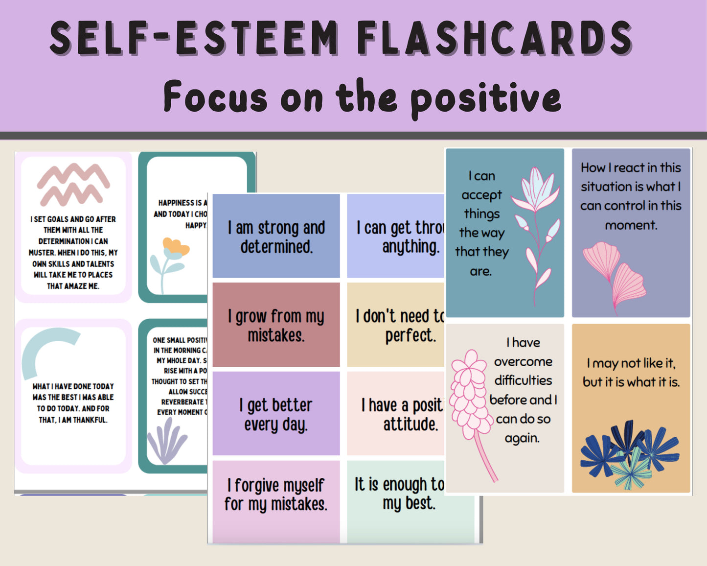 Self-Esteem Toolkit for Kids: Worksheets & Affirmations.