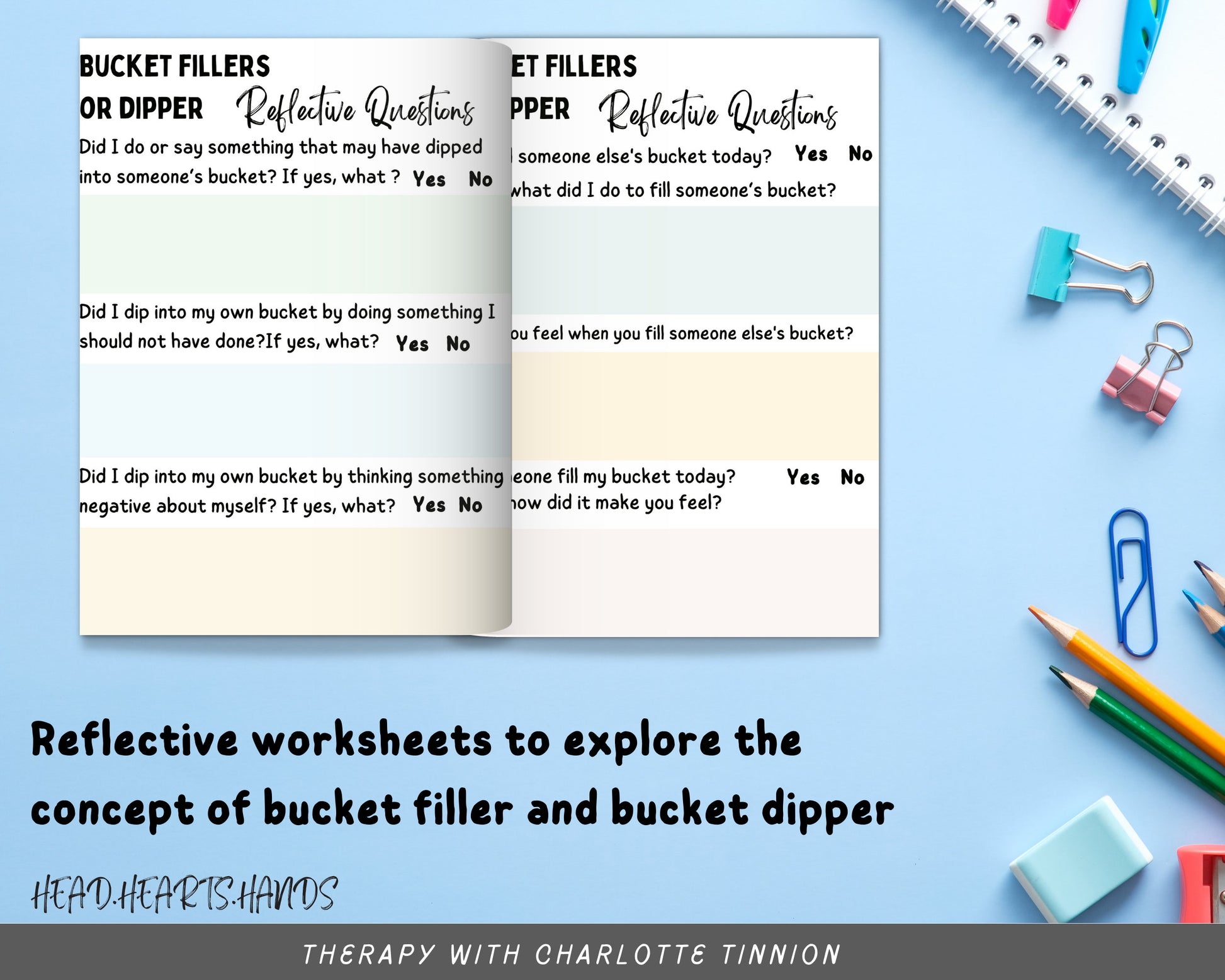 Self-Esteem Toolkit for Kids: Worksheets & Affirmations.