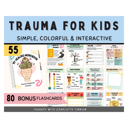 Kids Trauma Workbook: Narrative Therapy & Safety Plan.