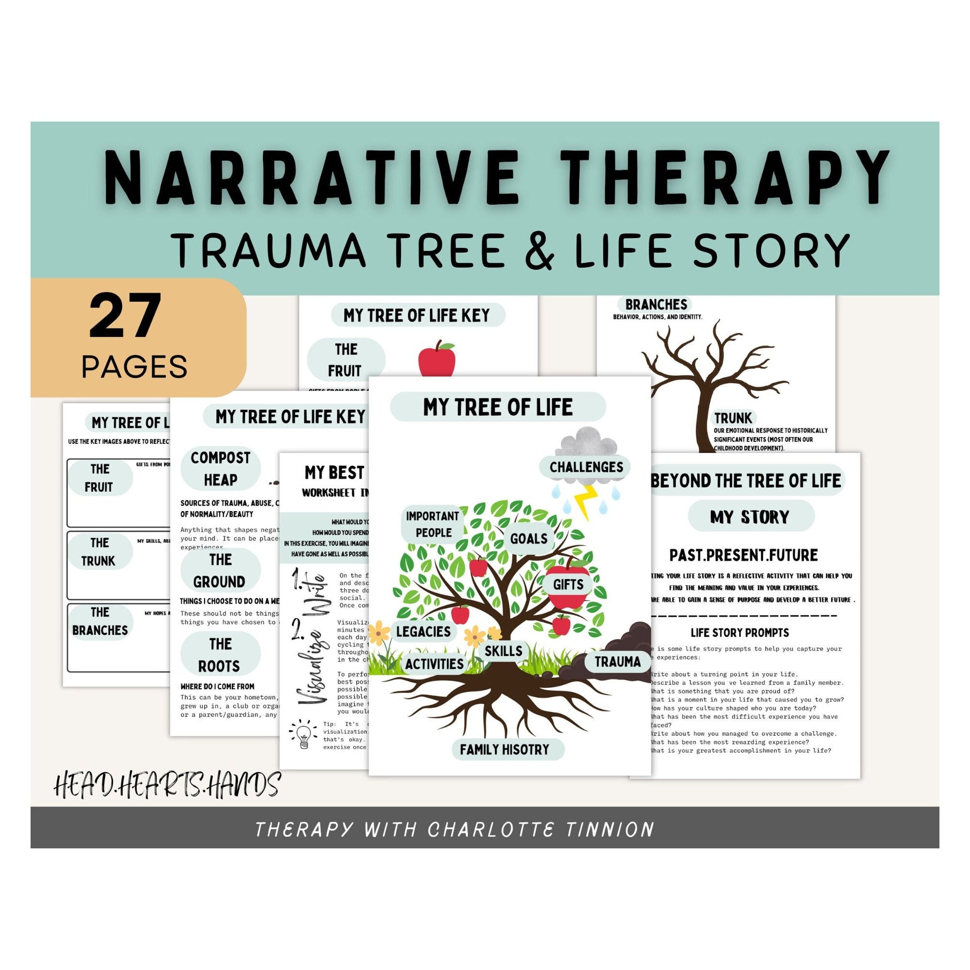 Narrative Therapy & Trauma Toolkit: Worksheets & Relief – TherapywithCT