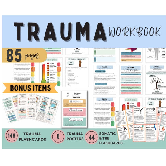 Trauma Psychoeducation Workbook: Worksheets & Healing.