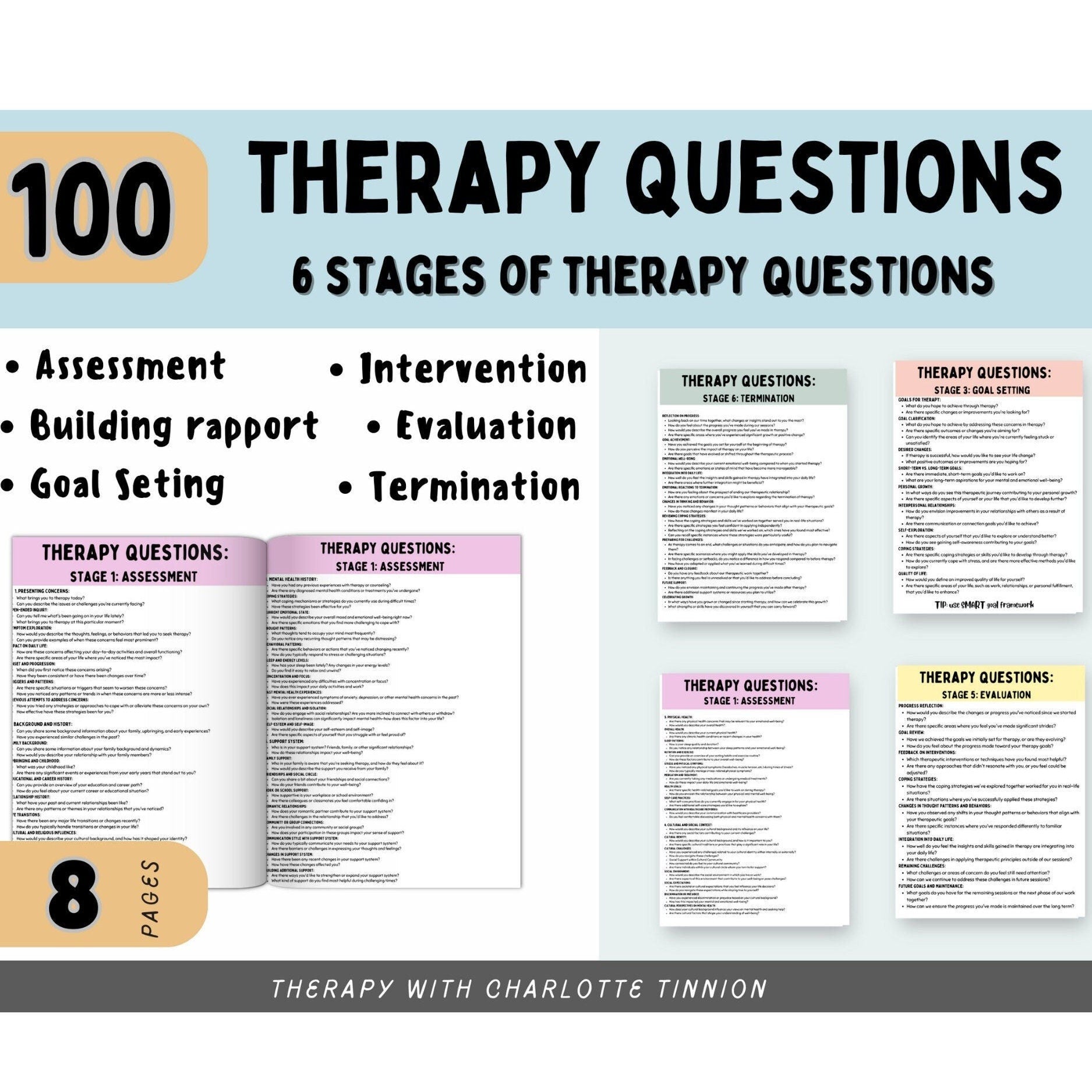 Therapy Session Toolkit: Assessment & Interventions.