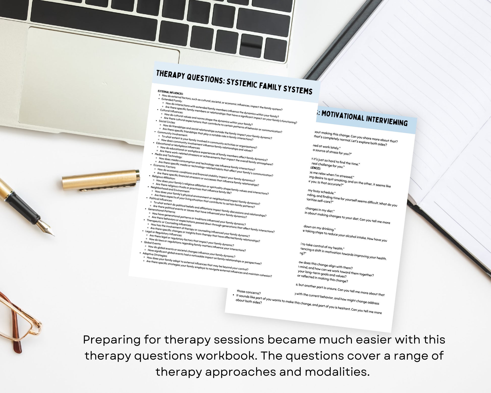 Therapy Session Toolkit: Questions & Interventions.