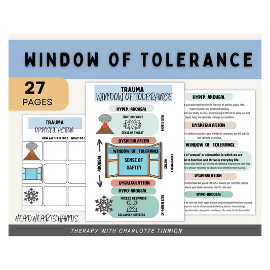 The Window of Tolerance Toolkit: Trauma & Emotional Regulation.