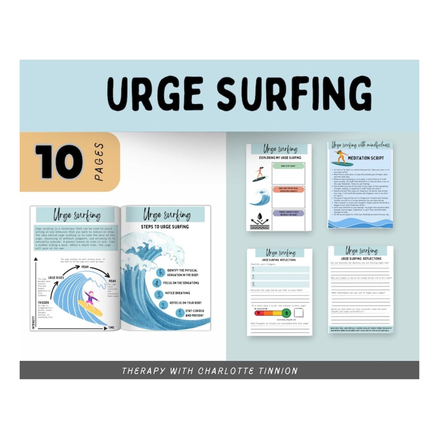 Urge Surfing & Substance Use Toolkit: Recovery & Regulation.